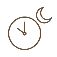夜の時計